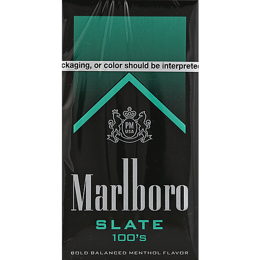 Marlboros slate 100s