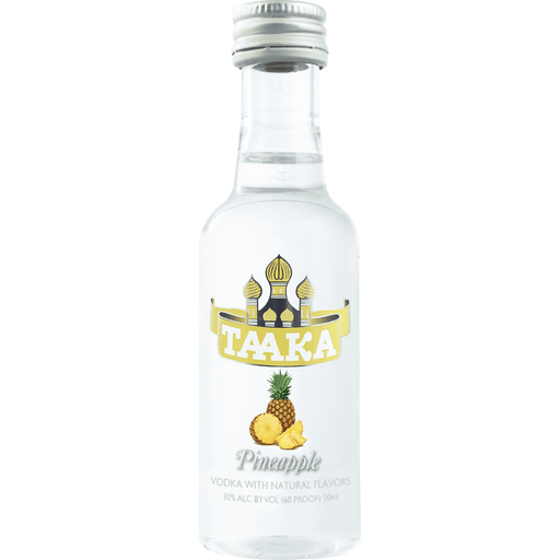 Taaka Pineapple Vodka Bottle