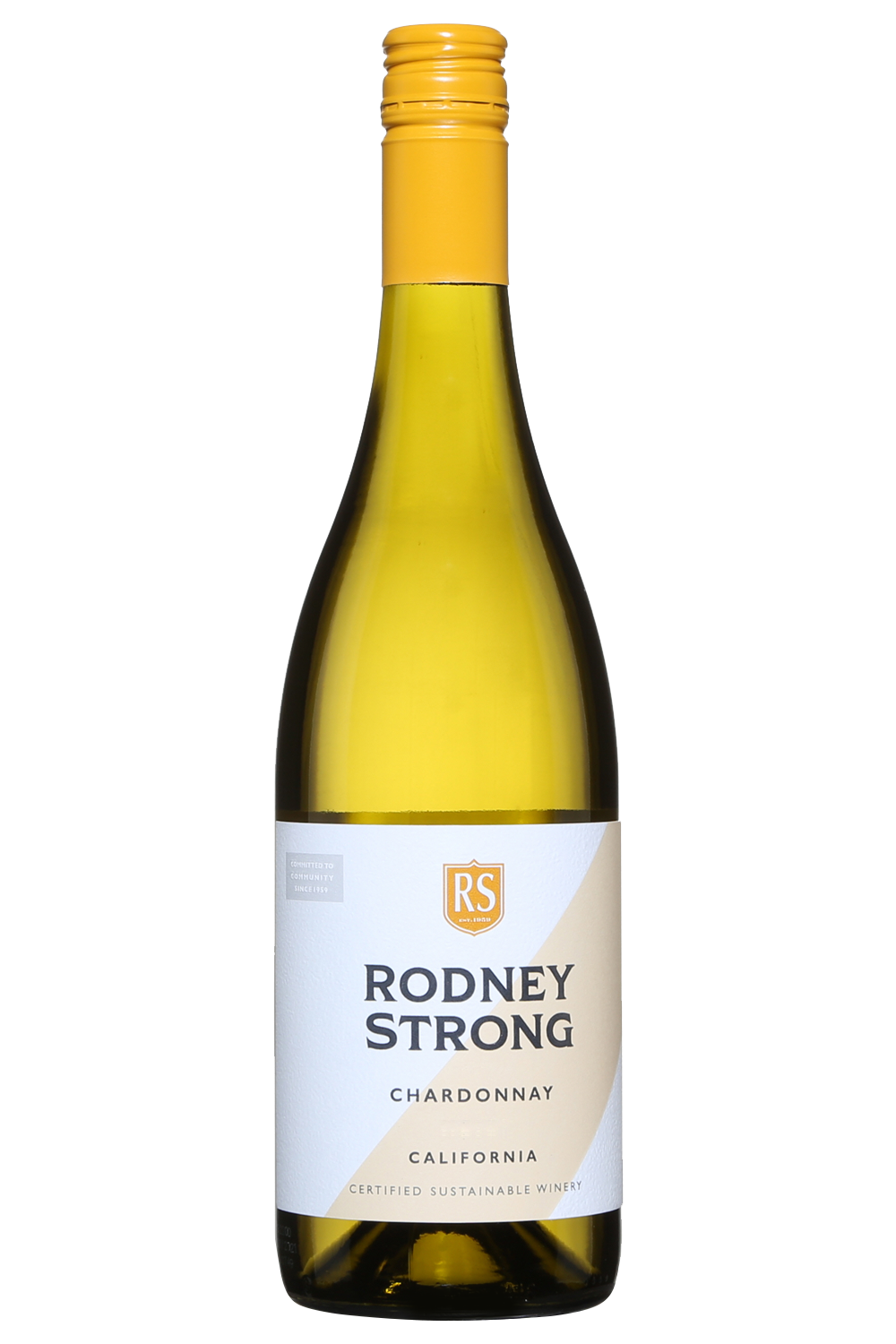 Rodney Strong Chardonnay Bottle California