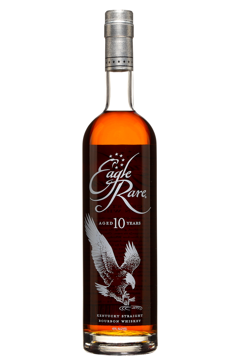 Eagle Rare 10 Year 90 Proof Kentucky Straight Bourbon Whiskey Bottle