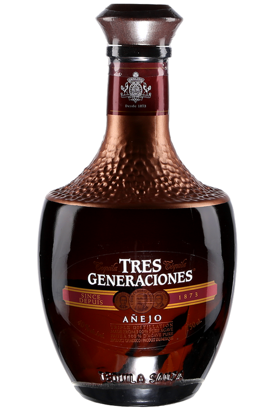 Sauza Tres Generaciones 80 Proof Anejo Tequila Bottle