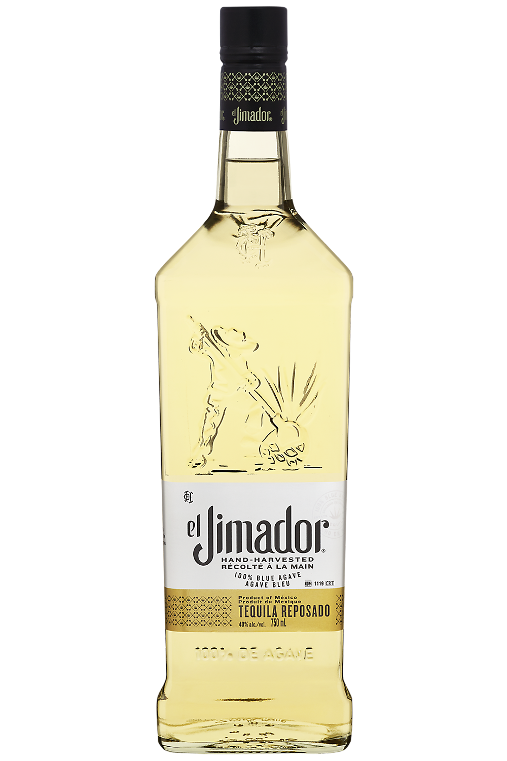 El Jimador 80 Proof Reposado Tequila Bottle