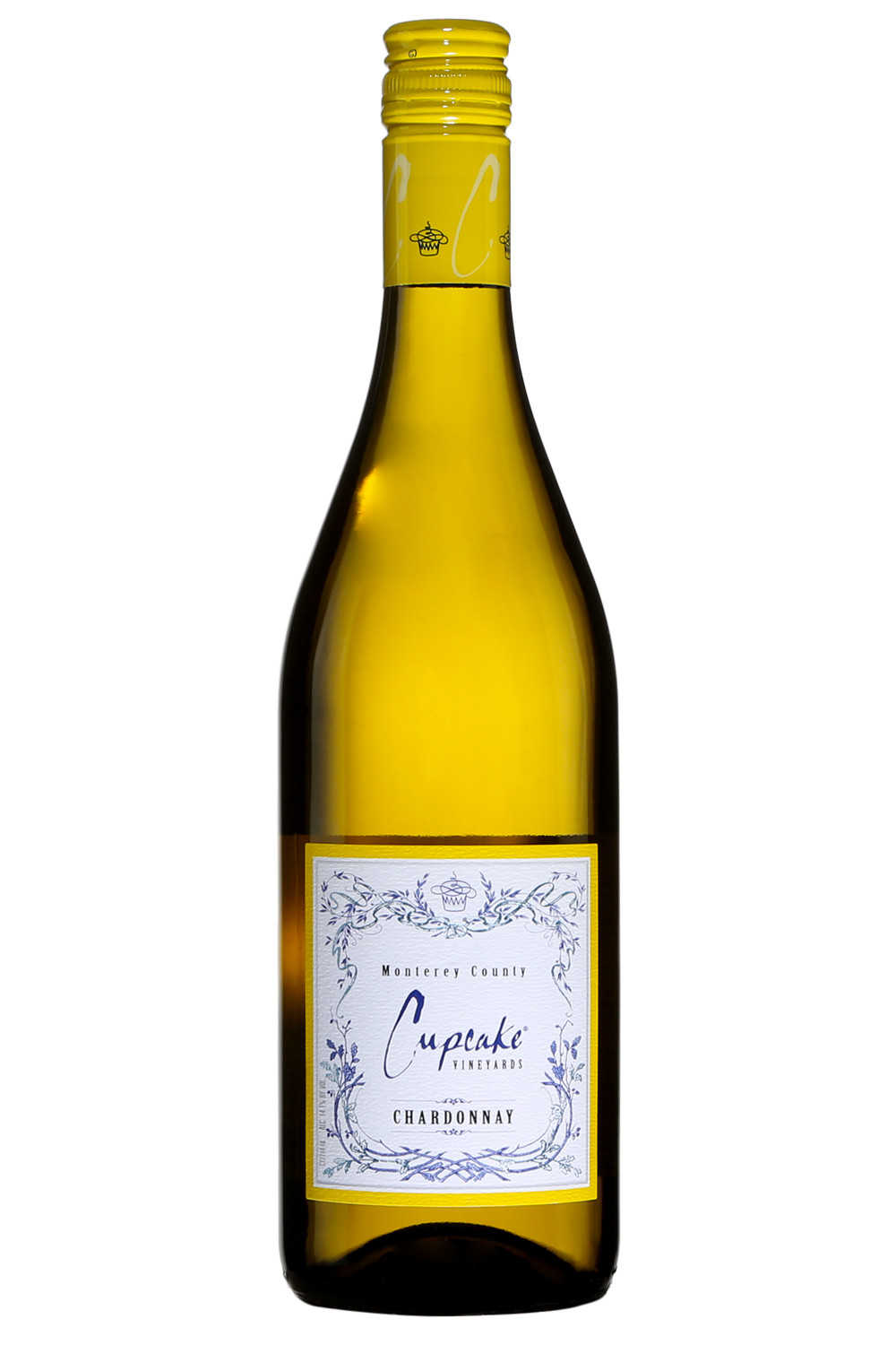 Cupcake Vineyards Chardonnay Bottle Monterey County