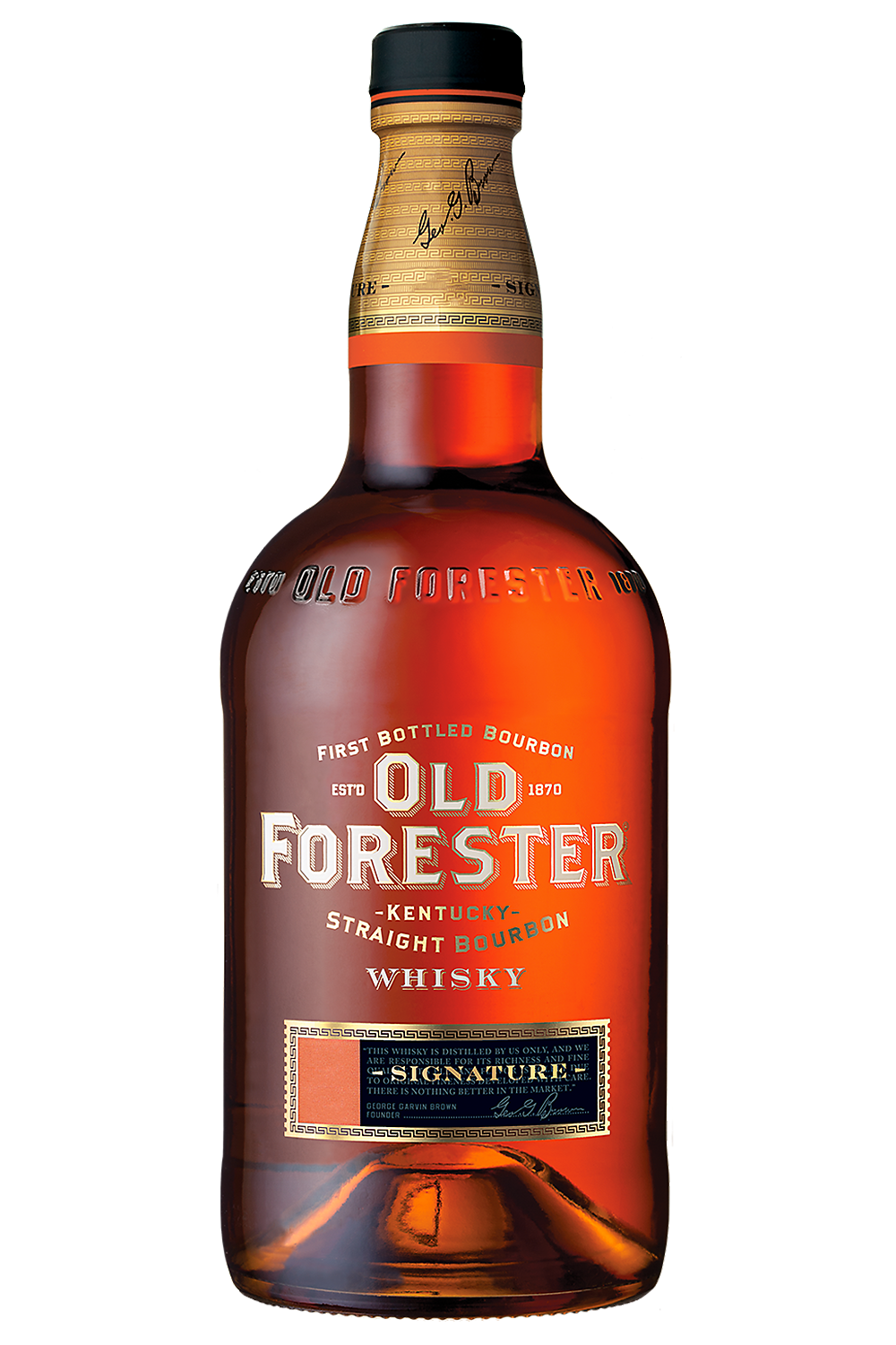 Old Forester 100 Proof Bourbon Bottle