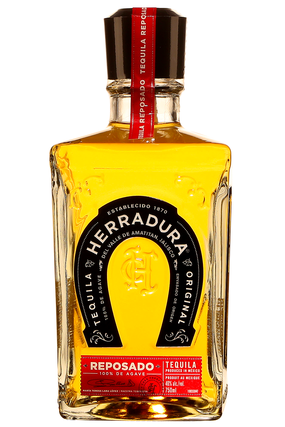 Herradura Reposado Tequila Bottle