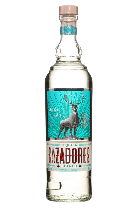 Cazadores 80 Proof Blanco Tequila Bottle