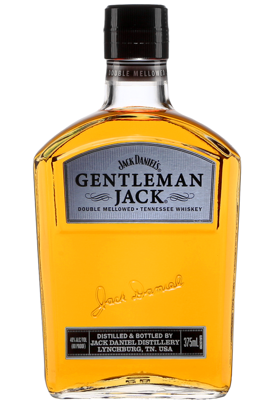 Jack Daniel's Gentleman Jack Double Mellowed 80 Proof Tennessee Whiskey Bottle