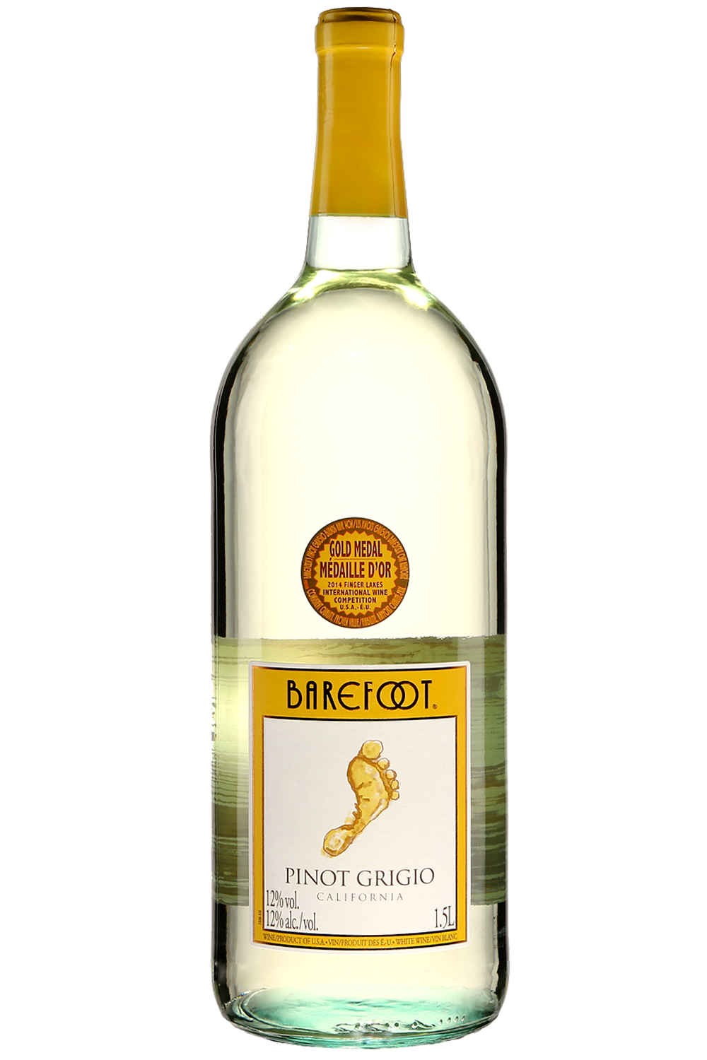 Barefoot Cellars Pinot Grigio Bottle