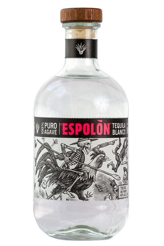 Espolon 80 Proof Blanco Tequila Bottle