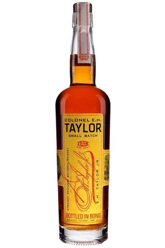 E.H. Taylor Small Batch 100 Proof Kentucky Straight Bourbon Whiskey Bottle