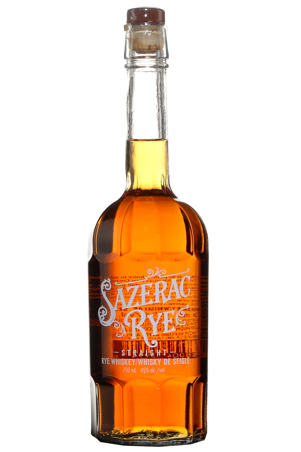 Sazerac 90 Proof Straight Rye Whiskey Bottle