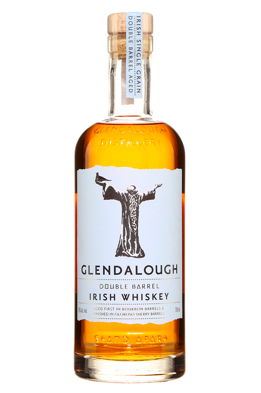 Glendalough 84 Proof Double Barrel Irish Whiskey Bottle