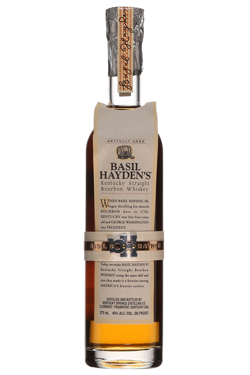 Basil Hayden's Kentucky Straight Bourbon Whiskey Bottle