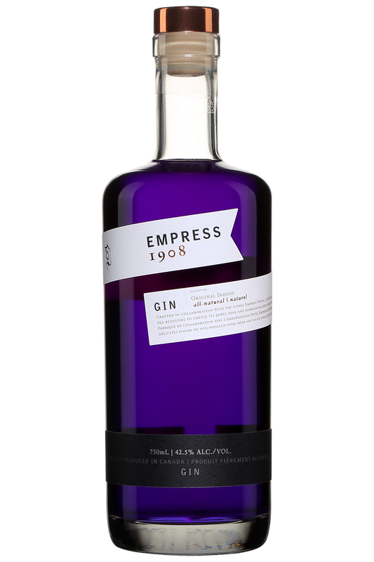 Empress 1908 85 Proof Indigo Gin Bottle