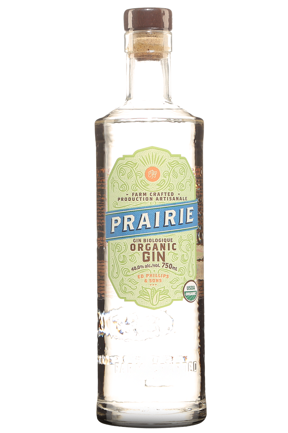 Organic Prairie Gin Bottle