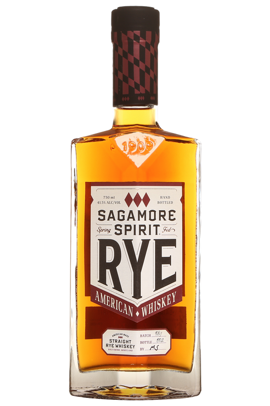 Sagamore Spirit 83 Proof American Rye Whiskey Bottle