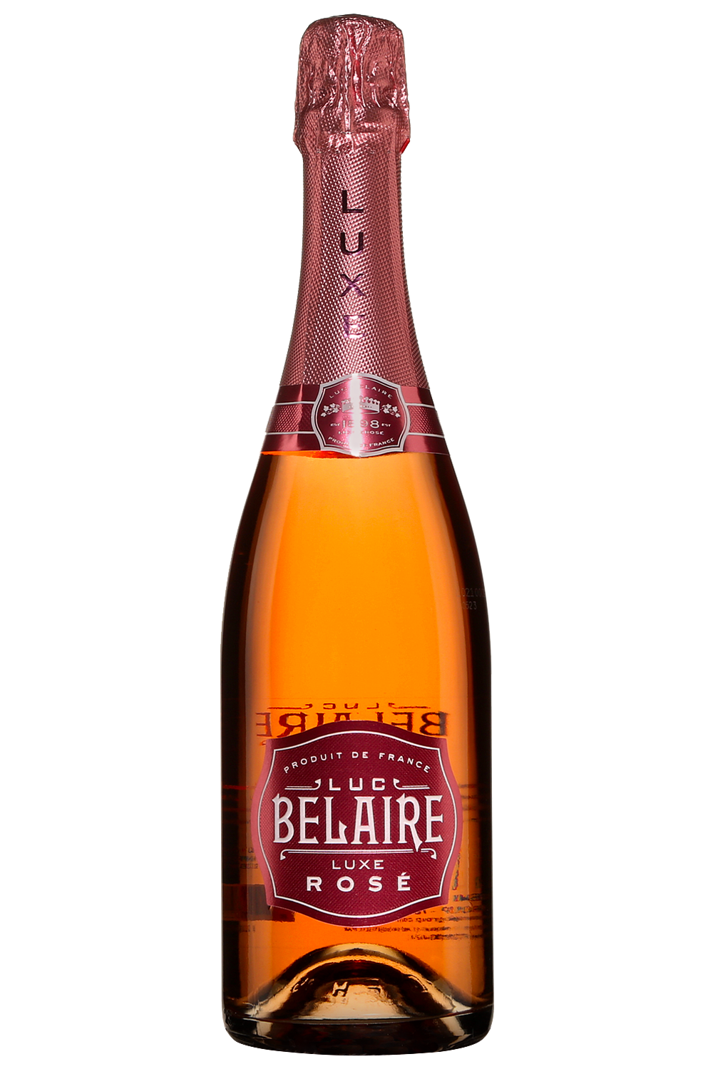 Luc Belaire Luxe Rose Bottle France