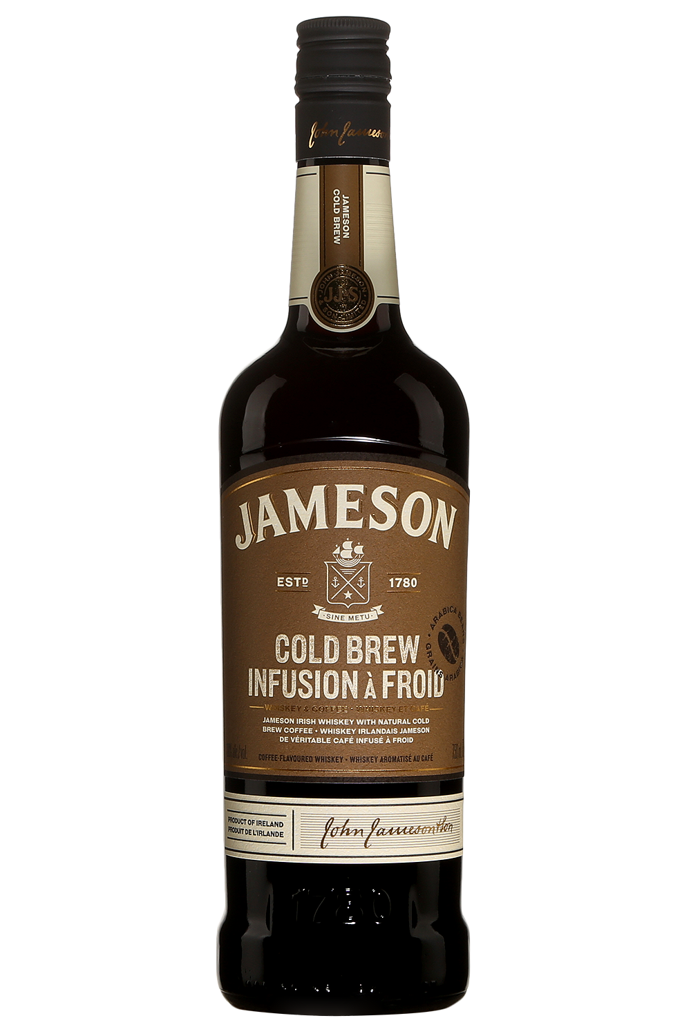 Jameson Cold Brew Irish Coffee Whiskey Bottle