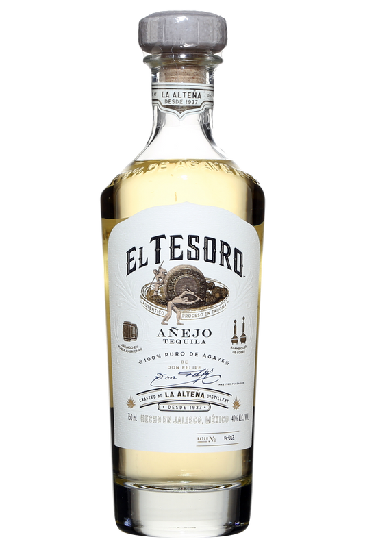 El Tesoro Anejo Tequila Bottle