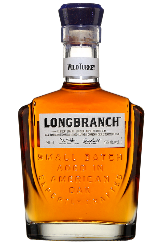 Wild Turkey Longbranch Small Batch Bourbon Whiskey Bottle