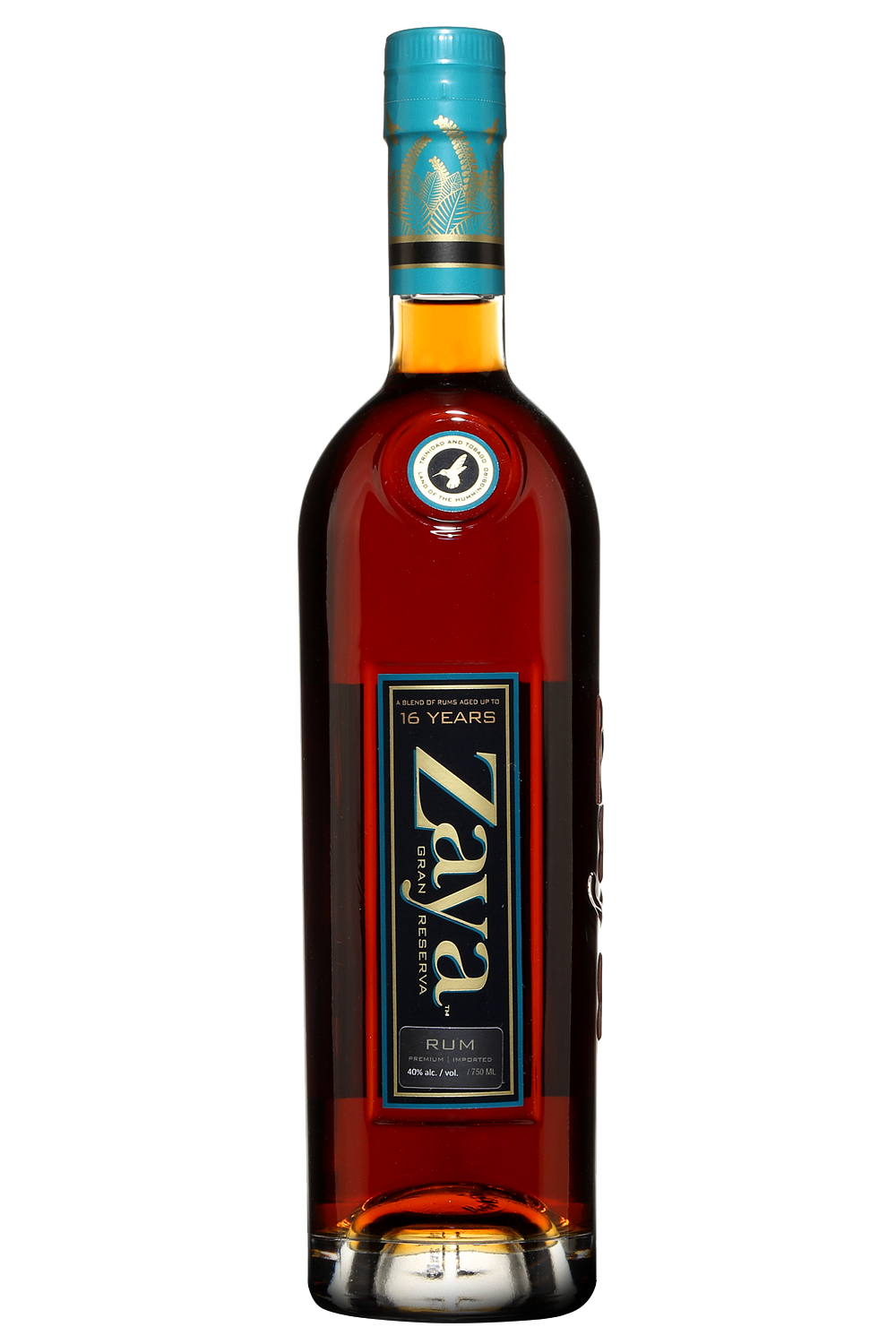 Zaya Gran Reserva 80 Proof Dark Rum Bottle