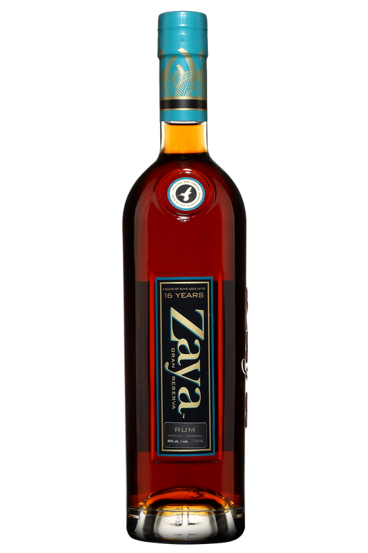 Zaya Gran Reserva 80 Proof Dark Rum Bottle