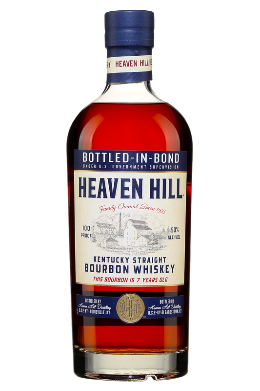 Heaven Hill 100 Proof Kentucky Straight Bourbon Whiskey 7 Year Old Bottle