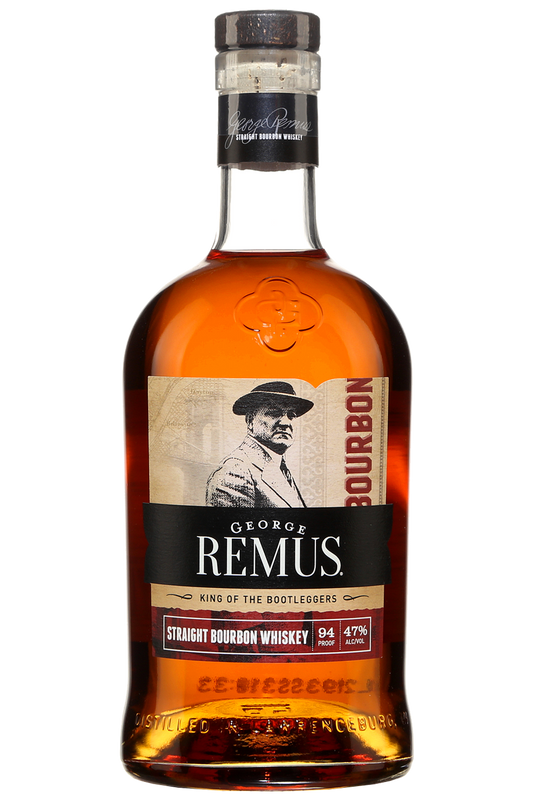 George Remus 94 Proof Straight Bourbon Whiskey Bottle