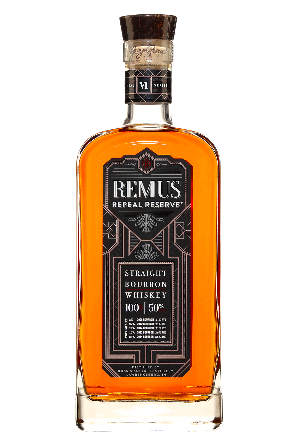 George Remus Repeal Reserve Bourbon Whiskey Bottle