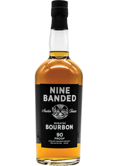 Nine Banded Wheated Straight Bourbon Whiskey Bottle