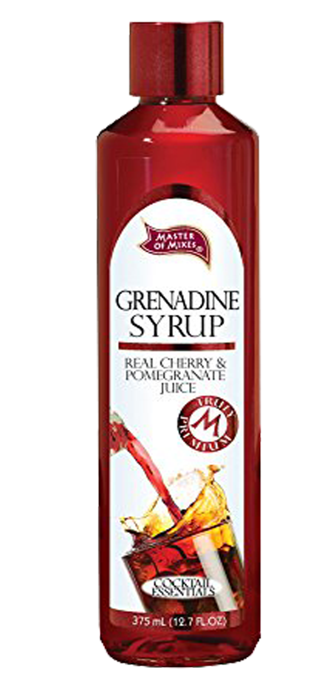 Master of Mixes Juice Cocktail Essentials Grenadine Bottle