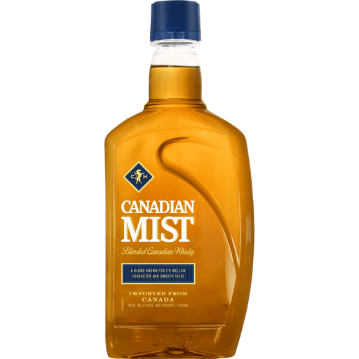 Canadian Mist 80 Proof Blended Whisky Traveler Bottle