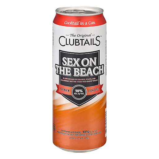 Clubtails Sex on the Beach Cocktail Can