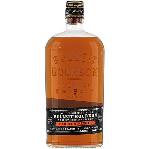 Bulleit 120 Proof Barrel Strength Kentucky Straight Bourbon Whiskey Bottle