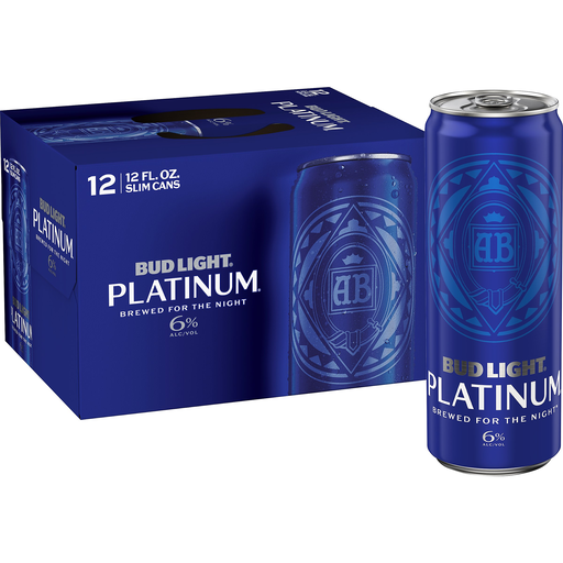 Bud Light Platinum Lager Cans