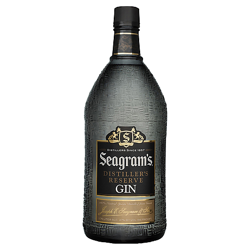 Seagram's 94 Proof Distiller's Reserve Gin Bottle