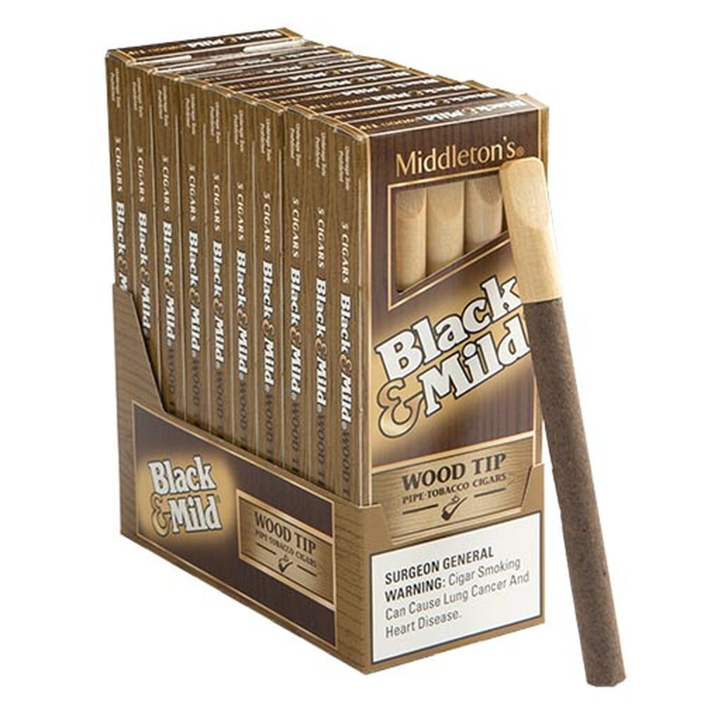 Black & Mild Wood Tip