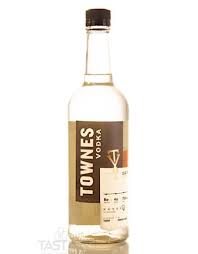 Townes Vodka Bottle