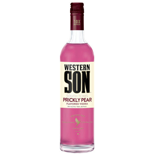 Western Son Distillery Prickly Pear Vodka Bottle