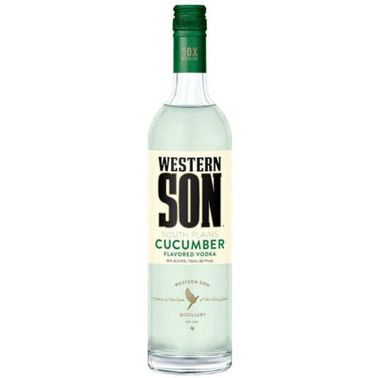 Western Son Cucumber Vodka Bottle