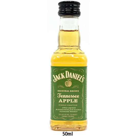 Jack Daniel's Tennessee Apple Liqueur Blended Whiskey Bottle