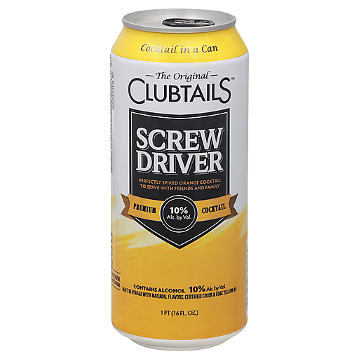 Clubtails Premium Cocktail Screw Driver Can