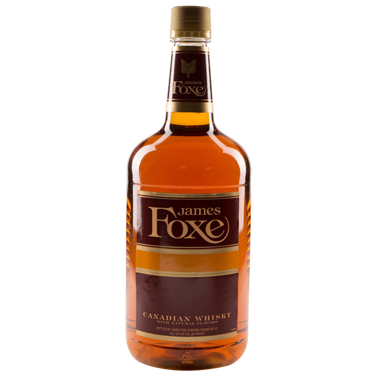 James Foxe Canadian Whiskey Bottle