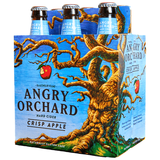 Angry Orchard Gluten Free Crisp Apple Hard Cider Bottles