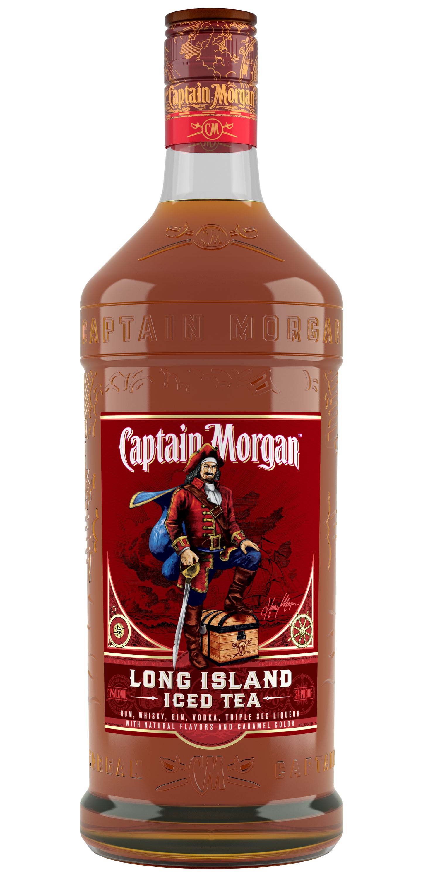 Captain Morgan Long Island Iced Tea RTD Cocktail Bottle