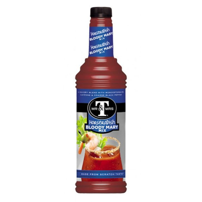 Mr & Mrs T Premium Bloody Mary Horseradish Cocktail Mix Bottle