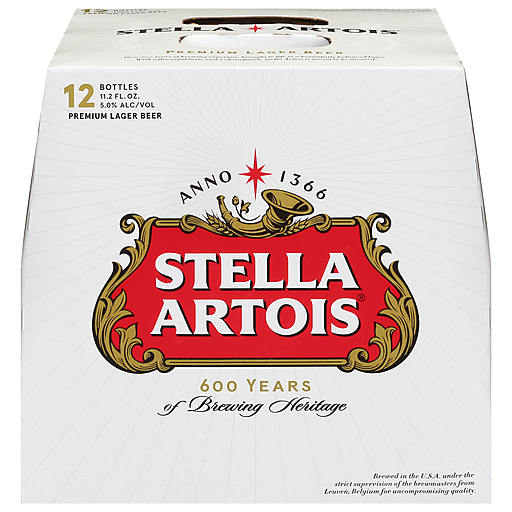 Stella Artois Premium Lager Bottles