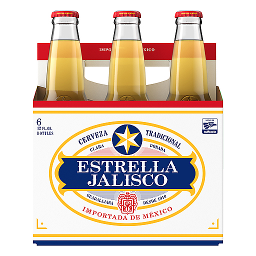 Estrella Jalisco Dorada Cerveza Bottles