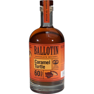 Ballotin Chocolate Whiskey Caramel Turtle Whiskey Bottle