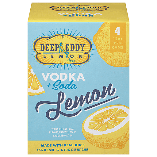 Deep Eddy Lemon Vodka Soda